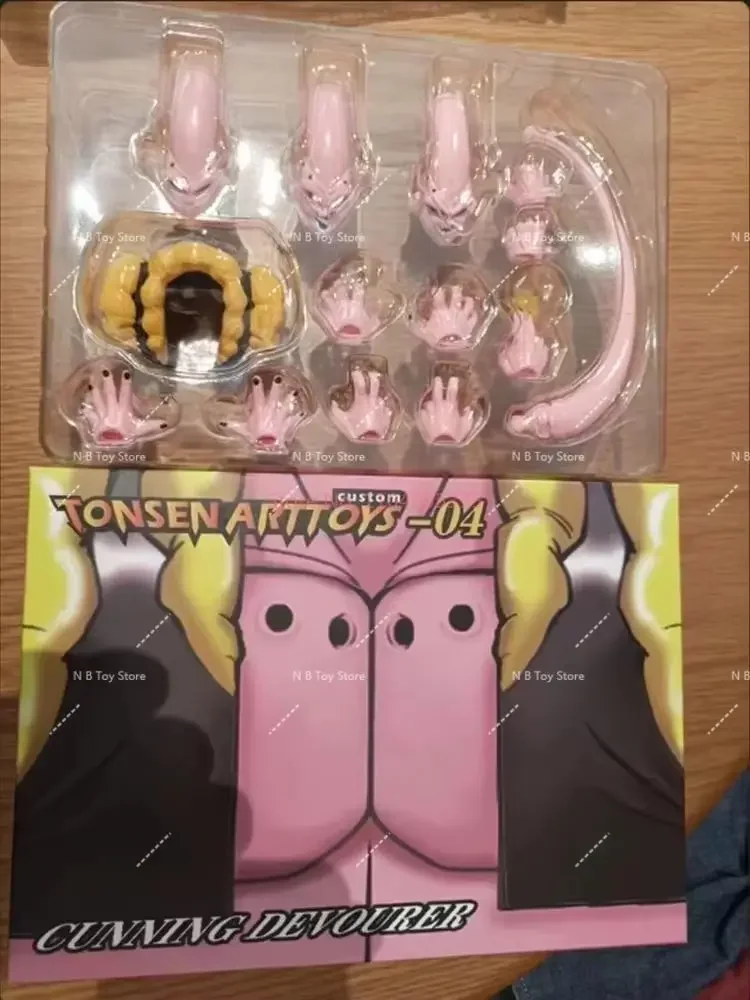 在庫ドラゴンボールアニメアクションフィギュア Shf Tonsenarttoys 思春期悪意魔人ブウブー子供 Tonsenarttoys モデルおもちゃ