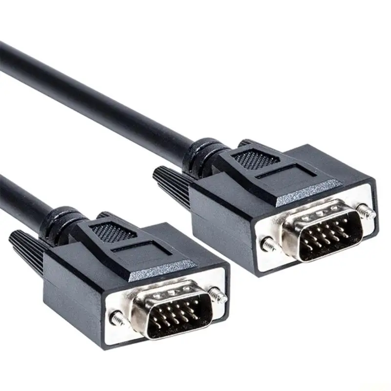 B03F HDB15 Data Cable with Tinned Conductors and Black PVC Outer Covering Shielding