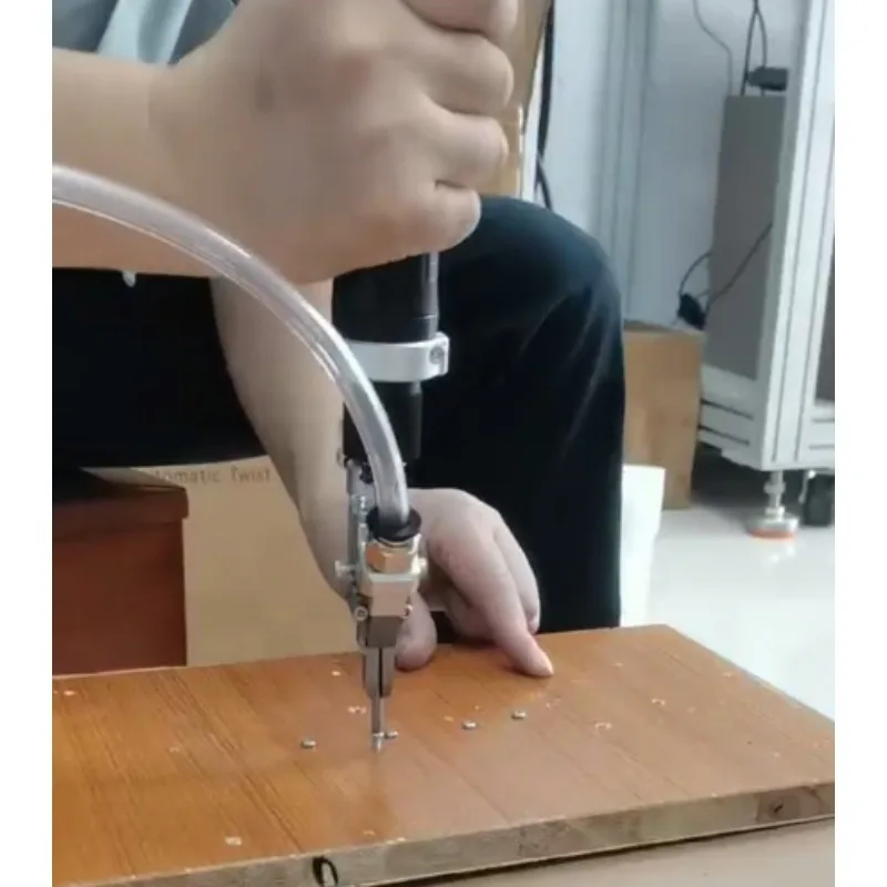 Automatic Tightening Screw System New Handheld Screwdriver Machine Air Blowing Screw Feeder for Manufacturing Plant