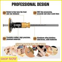 Especial Wheel Marking Gauge,Woodworking Dovetail Scribing Gauge, Scriber Marking Tools, Essential Tools For Woodworking Project