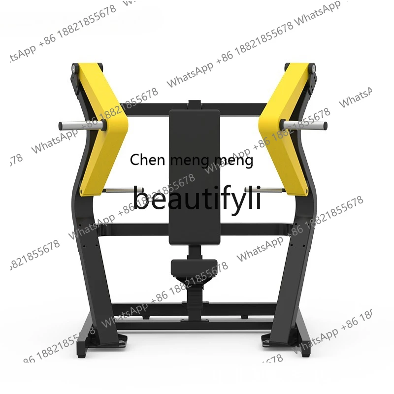 Cadre de poussée de position assise, équipement d'entraînement musculaire pectoral, type de pièce suspendue, équipement de fitness