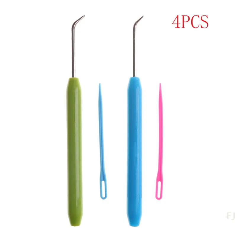 [YU]4pcs Needle and Hook Crochet Hook Set For Knifty Knitter & Knitting Loom Hook