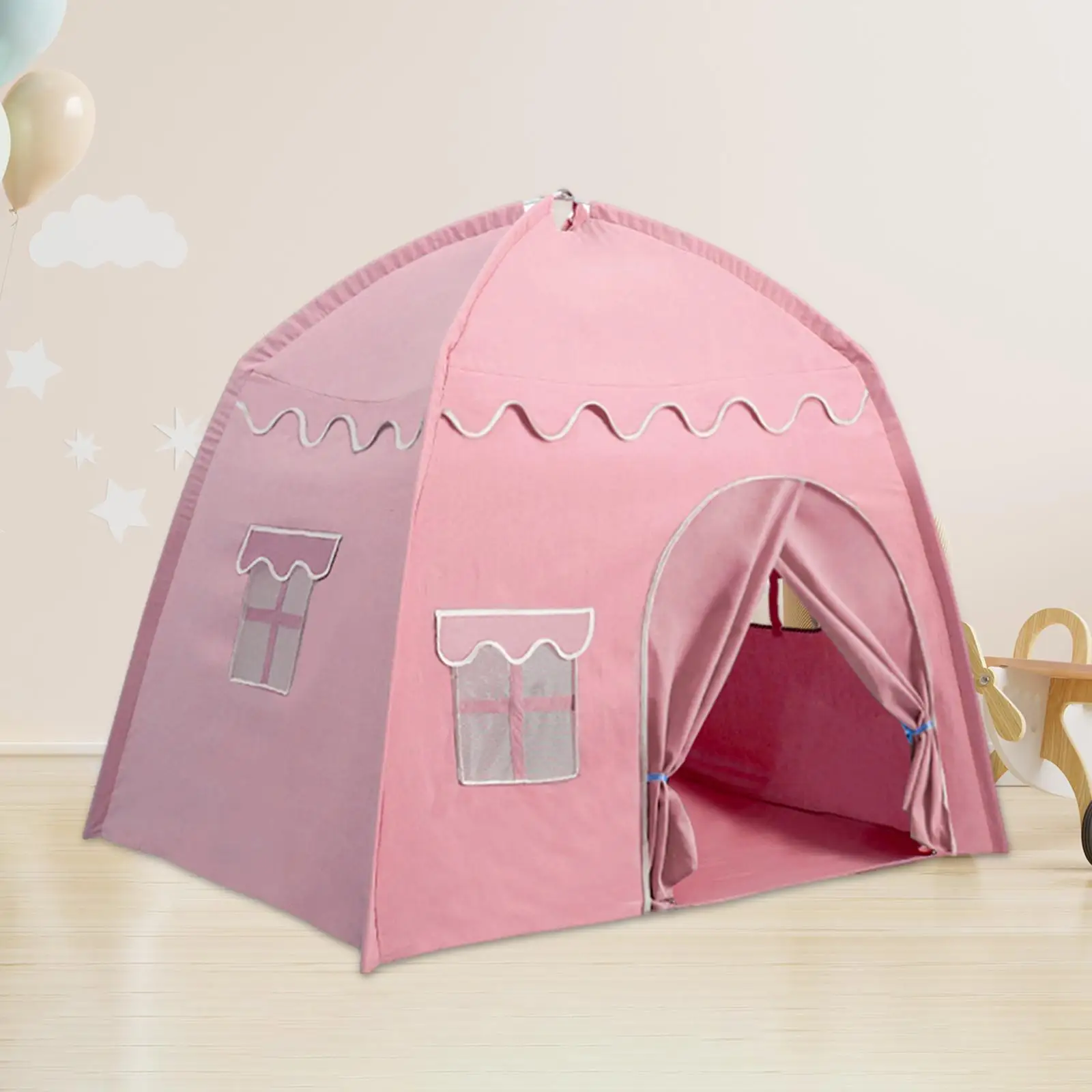 Castello tenda grande Indoor Outdoor portatile durevole fiaba tenda bambini giocano