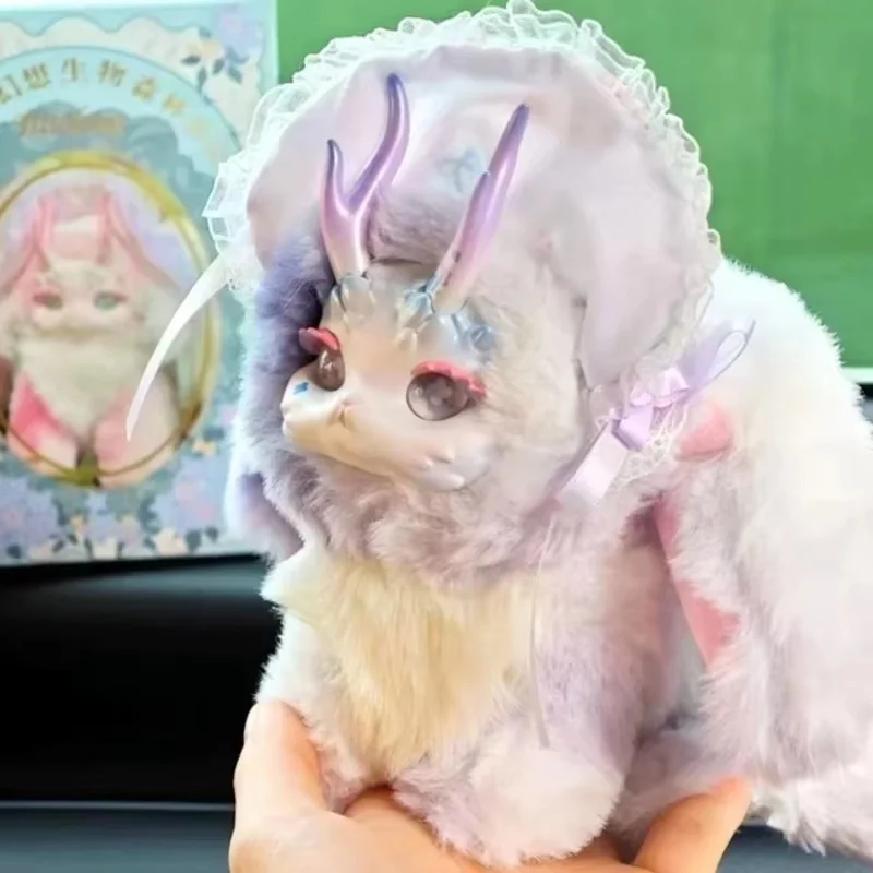 Venta caliente nueva caja ciega genuina Tutulong Fantasy Forest Tea Party caja misteriosa aleatoria muñeca conejo dragón juguete esponjoso regalos de cumpleaños