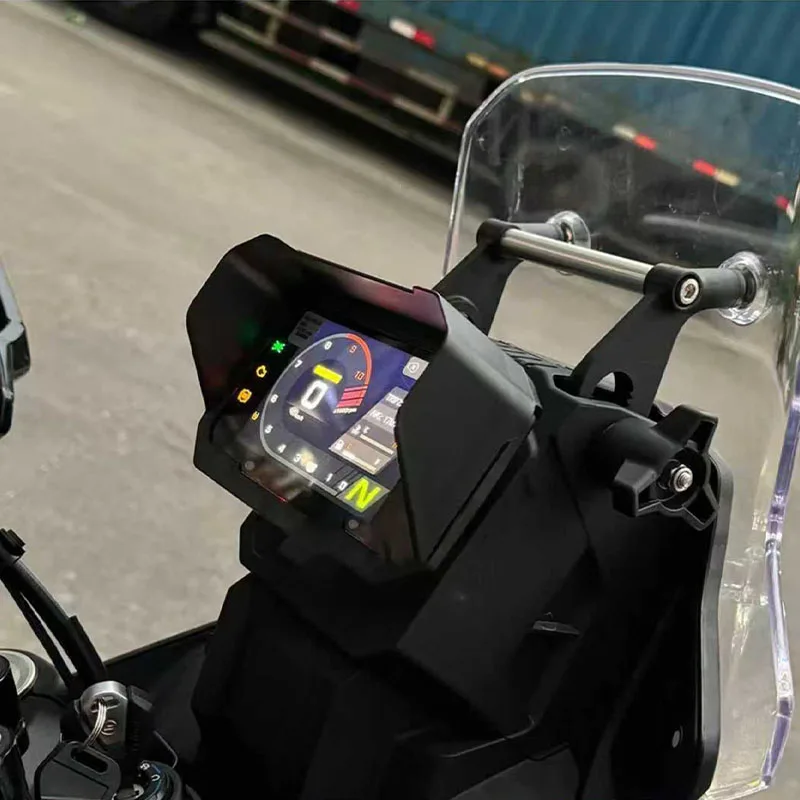 ل CFMOTO 675NK 675 NK دراجة نارية أداة قبعة الشمس قناع متر غطاء حماية حامي الملحقات