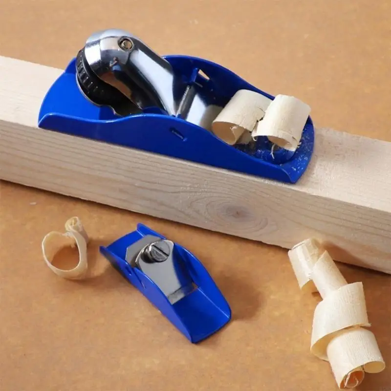 

H58C 2Pcs Woodworking Trimming Plane Hand Planer Cutting Plane Adjustable Hand Planer