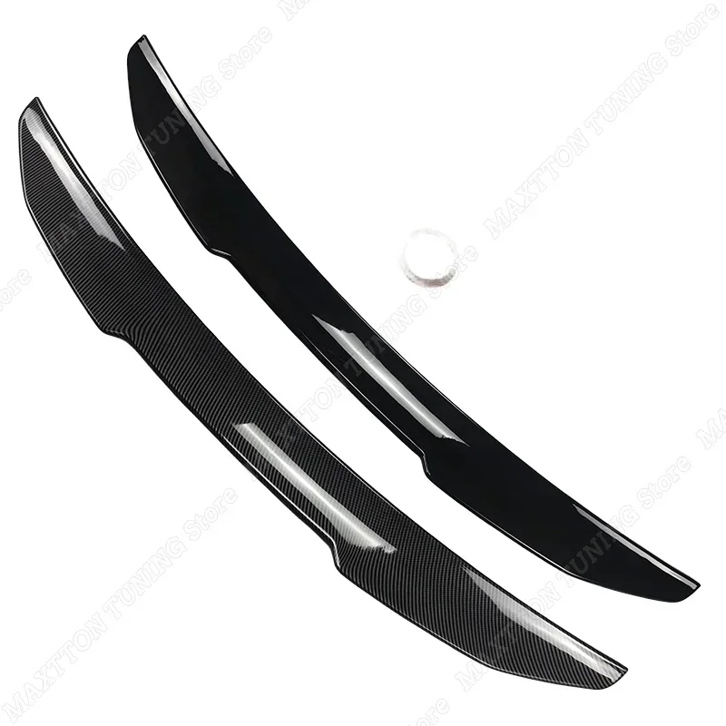 Rear Spoiler Wing Body Kit Tuning Gloss Black/Carbon Look PSM Style For BMW 5 Series E60 520i 520d 530i 530d 535i M5 2003-2010