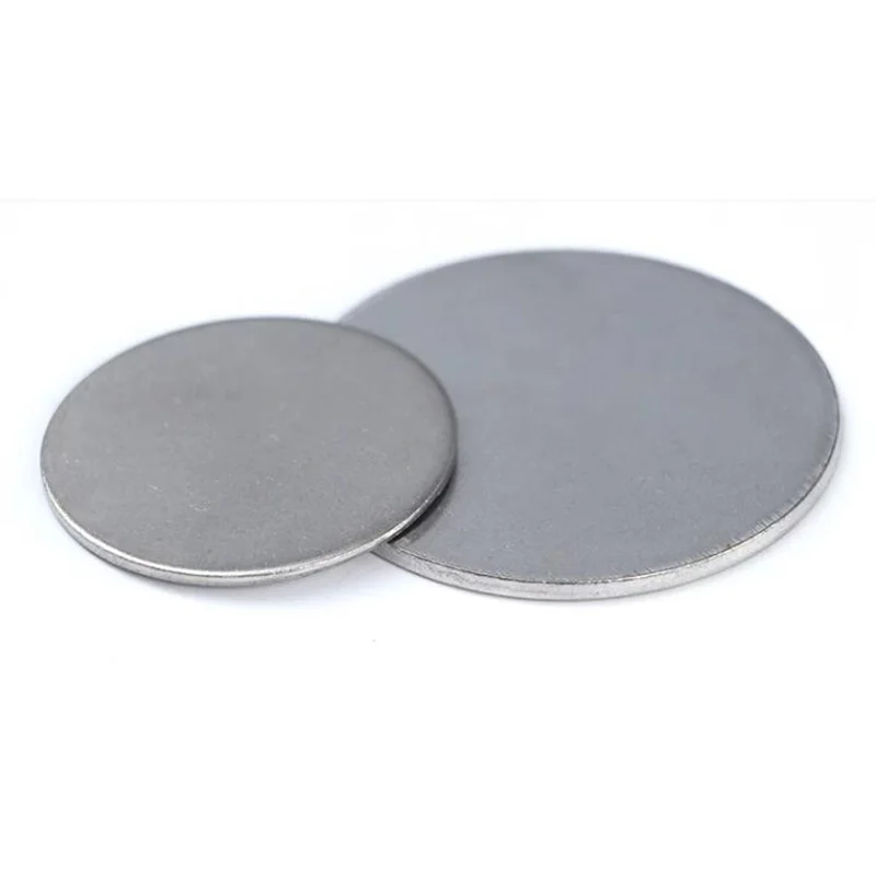 Imagem -03 - Disco de Placa Redonda de 304 Disco Folha mm mm mm mm 10 mm 20 mm 30 mm 40 mm 50 mm 60 mm 70 Milímetros 80 Milímetros Aço Inoxidável