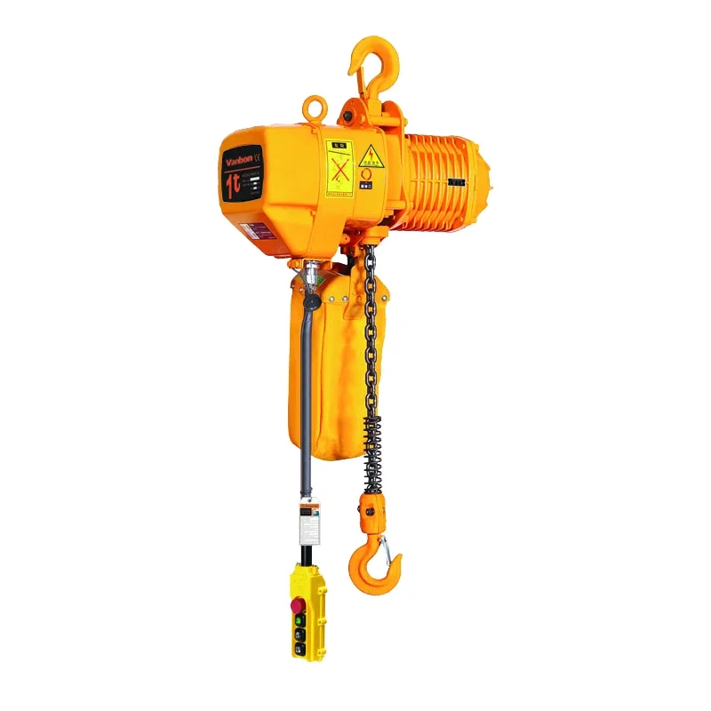 Vanbon electric hoist manufacturer 1 ton 2 ton 3 ton electric chain hoist electric hoist