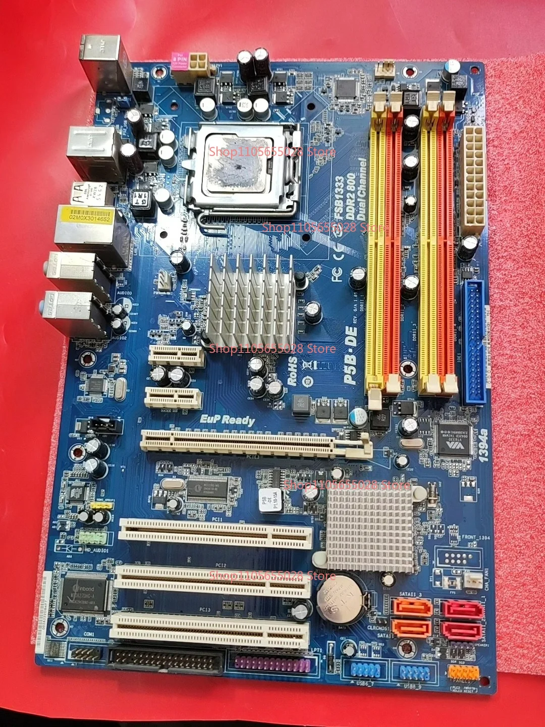 For ASRock Main Board P5B-DE Independent Graphics Card Large Board 775 Pins DDR2 Memory
