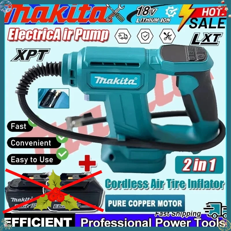 makita-cordless-air-compressor-air-pump-portable-car-tire-inflator-with-digital-display-inflatable-pump-for-makita-18-bettery