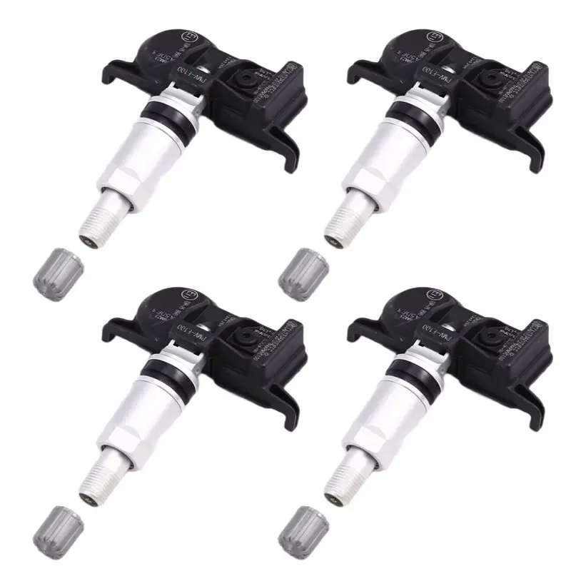 

A85E-PMV-E100 433 МГц для Toyota Camry, датчик системы контроля давления в шинах (TPMS), 4 шт., 42607-02070 для Corolla, Hiace, Avalon