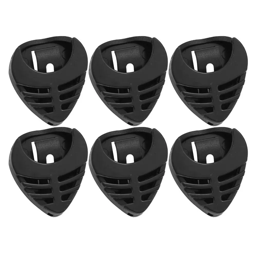 High Quality Plastic Guitar Pick Holders Guitar Accessories Stick-on Guitar Plectrum Box Instrument Accessories Guitar Pick Case