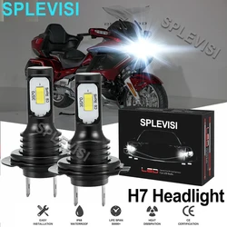 2x70W white Motorcycle LED Headlight  For Honda Goldwing Gl1800 2012 2013 2014 2015 2016 Cbr600f4i 2001 2002 2003 2004 2005 2006