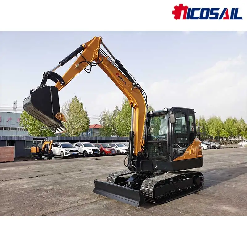 Industrieller Hochleistungs-Mini-Raupenbagger – hohe Qualität, EPA-konform für Baustellen und landwirtschaftliche Feldprojekte