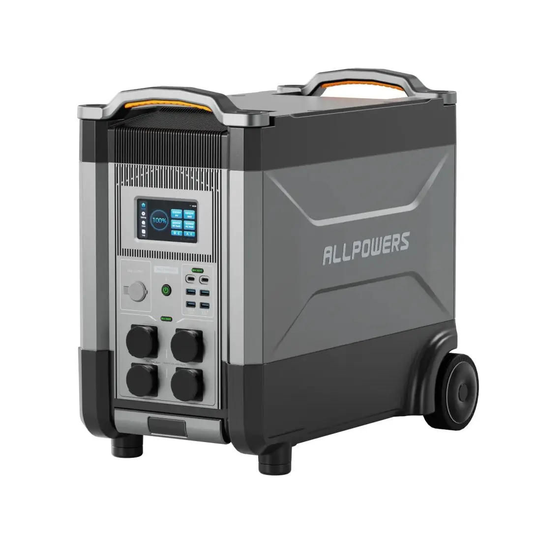 ALLPOWERS R4000 Солнечный генератор 3456Wh Электростанция для домашнего использования Путешествия Открытый кемпинг