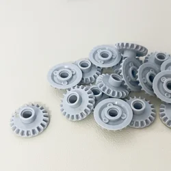 20PCS 87407 Gear 20 Tooth Bevel Pin Hole Bricks Toys For Technical MOC Buildings Blocks Compatible High-Tech Gifts