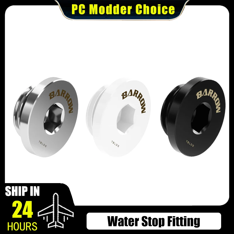 

Уплотнительная заглушка для остановки воды Barrow, затягивающая вручную для резервуара, внутренний шестигранный дизайн, черный, серебристый, белый цвет, TBLDS