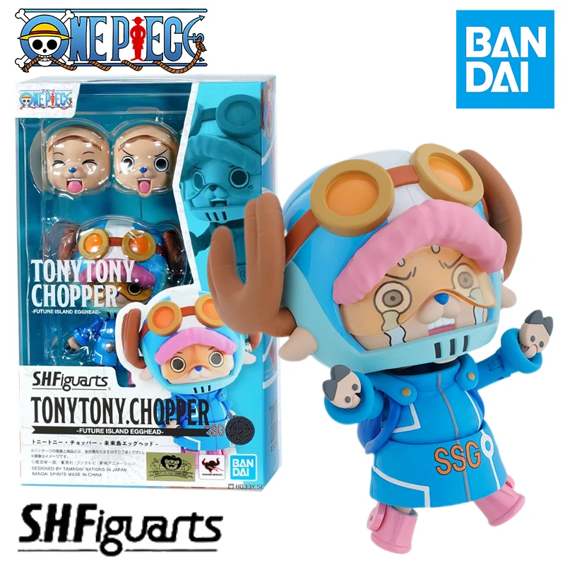 

Bandai Genuine One Piece SHF TONYTONY.CHOPPER Anime Action Figure Toys Collectible Model Toy Gifts For Children