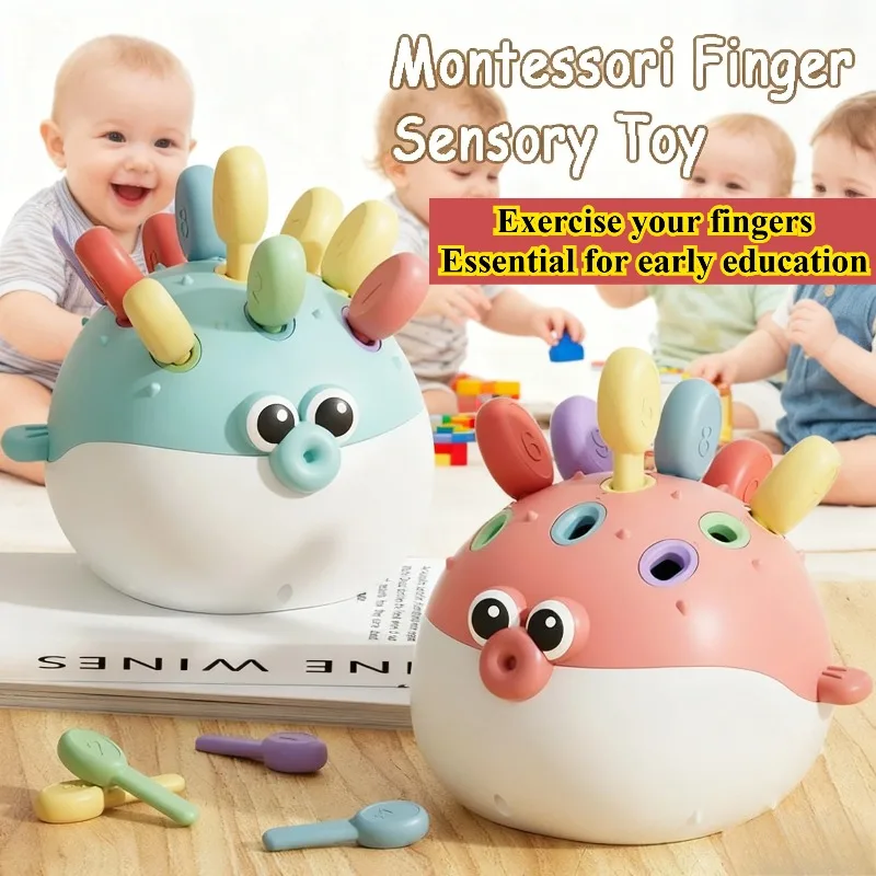 

Baby Fine Motor Skills Training Toys Color Matching Digital Cognitive Early Education Toys Sensory Training BabyFinger Movements
