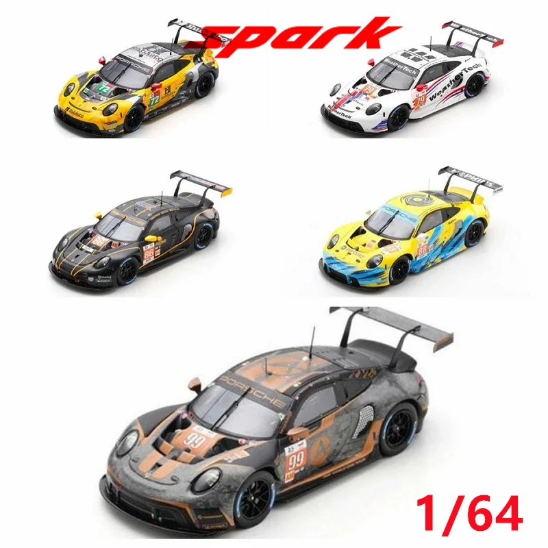 Spark 1:64 911 RSR-19 Racing LMGTE 24H LeMans 2021 2022 Diecast Model  Model Car