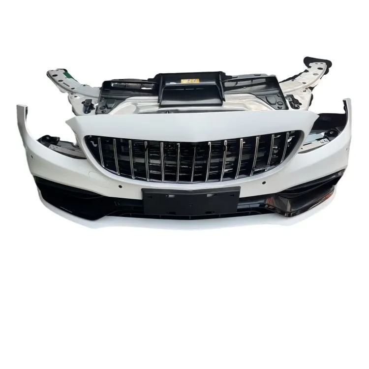 

High Quality Front Bumper Grille Radiator Electronic Fan Disassembly Parts for C Class W205 C63 Car Bumper