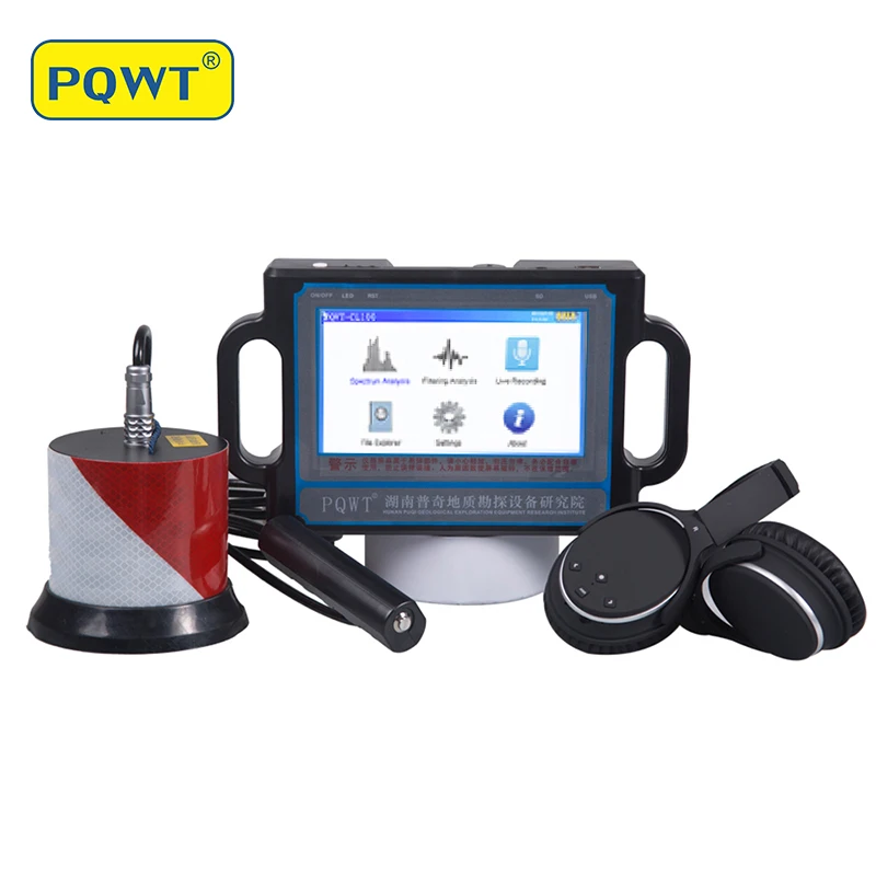 PQWT-CL400 Finding A Water Leak In A Buried Line Water Leak Tester Water Leak Finder For Depth 4m