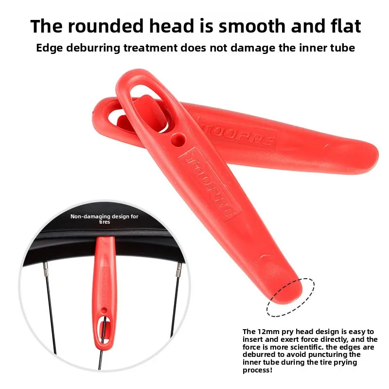 3pcs Bicycle Tire Crowbar Mountain Road Bike Tire Repair Crowbar Nylon Tire Bar Tire Digging and Tire Repair Riding Tool