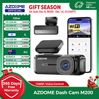 AZDOME Dash Cam M200 1080P FHD Wifi Car Camera English Voice Control Car DVR Night Vision G-Sensor 24H Parking Monitor