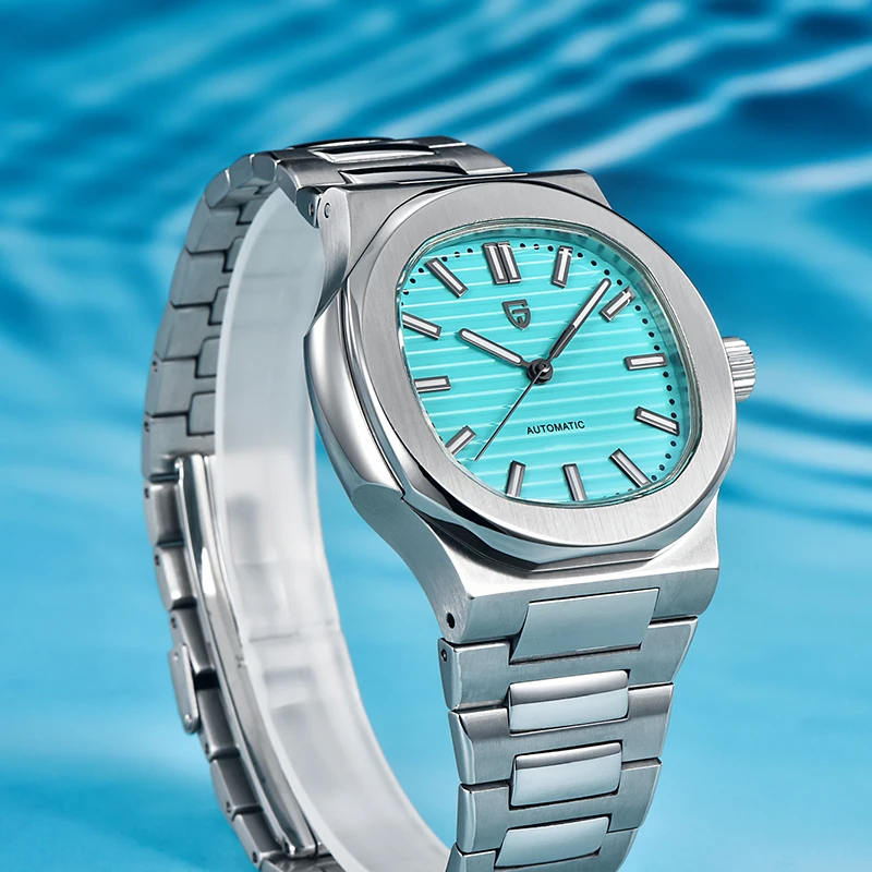 PAGANI DESIGN Mechanical Automatic Mens Watches Sapphire Bracelet Waterproof Accessories Stainless Steel Relogio Masculino 2024