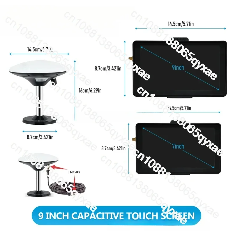 GPS Precise Positioning Saves Spraying Costs Navigator-Inch Intelligent Vehicle Mounted Agricultural Tractor