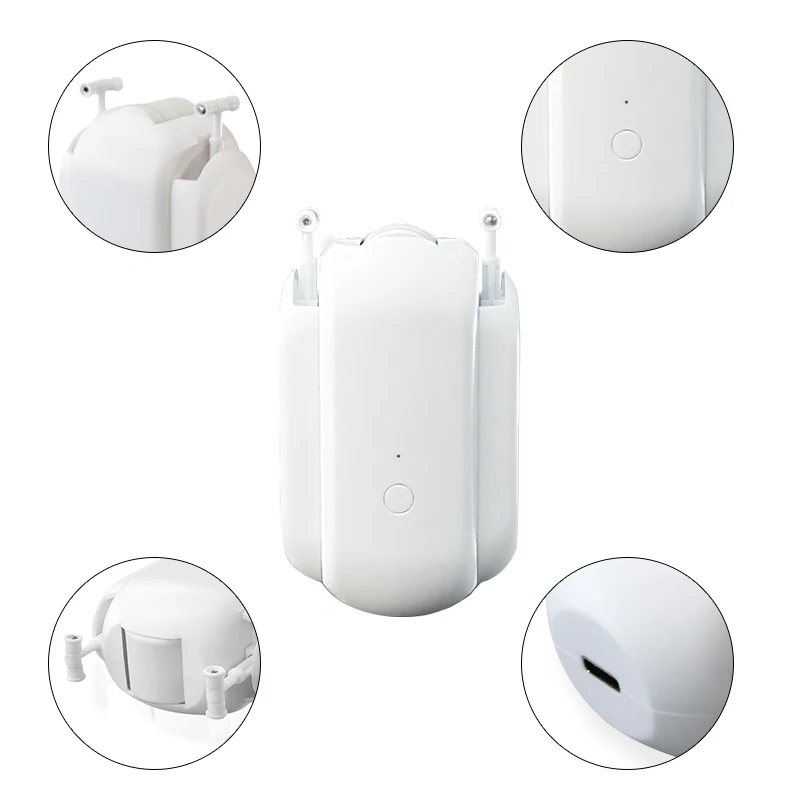 Vendita calda Smart ZigBee Control Roma Tenda Bot all'interno della batteria ricaricabile Smart Rod Roman Rod Motor