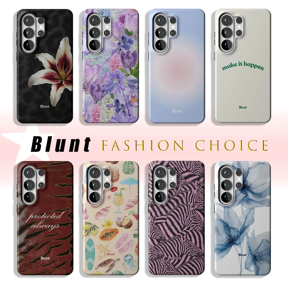 Pastel Bloom Phone Case for Samsung Galaxy S20 S22 S23 S24 S25 S26 FE Plus Ultra Edge 4G 5G Luxury Double-layer Back Cover