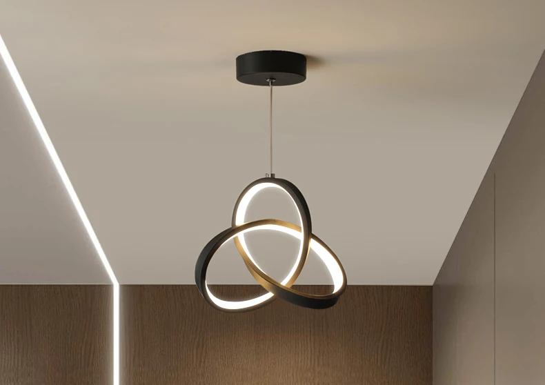 New Balcony Ceiling Chandelier Modern LED Simple Lustre Chandelier Basement Corridor Aisle Cloakroom 110-220V Home Lighting