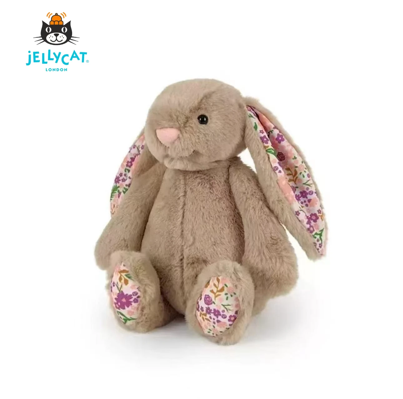 Best-seller  JC Cute Long Ears Rabbit Plush Toy Very Soft White Pink Bunny Doll Sleeping Plushies Home Decor Xmas Gifts Girl view 3