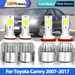 LED Car Headlight Bulbs 9005 H11 Auto Headlamps 240W 40000LM Car Light For Toyota Camry 2007-2011 2012 2013 2014 2015 2016 2017