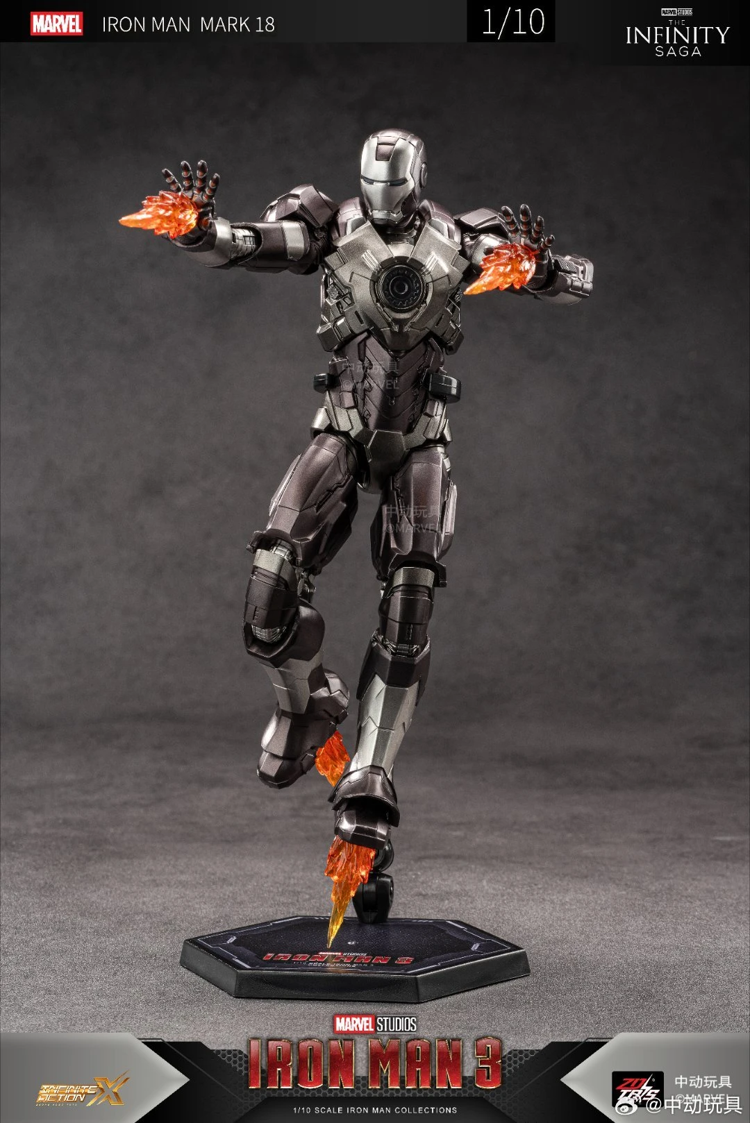 Original ZD Spielzeug Iron Man Tony Stark MK9 MK14 MK12 MK27 MK15 MK35 MK22 MK40 Hammerhead Action Figur Anime Sammeln Modell Geschenke – Detail 26