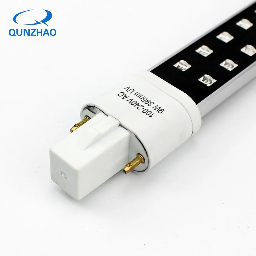 Lamp For Nails UV LED 16 LEDS 9W 395nm Ultraviolet Nail Ice Lamp Bulbs For Replaced Curing Nail Art Dryer Bulbs Replacement Tube