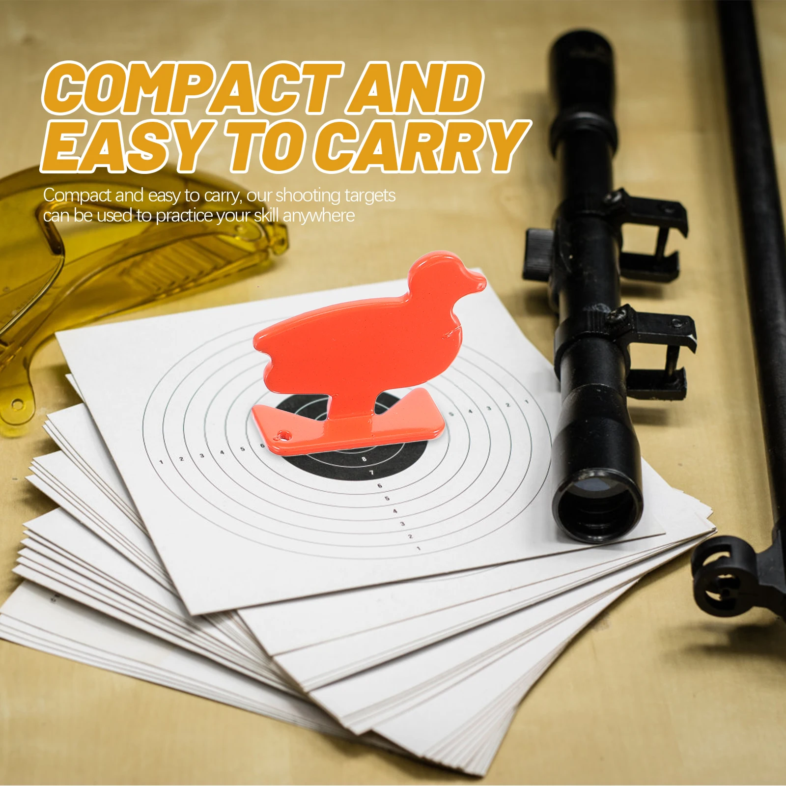 

4 Pcs Shooting Target Targets & Accessories Hunting Sighting Multifunction and See