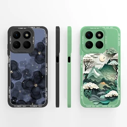 For Honor X8 X8a X8b 5G Phone Case Pretty Advanced Sense Flowers Silicone Soft Cover For HonorX8 HonorX8a HonorX8b Fundas Bumper