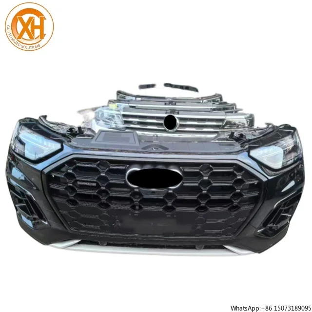 

Front Nose Cut Assembly for Q5 Q5L Q3 Q3L Q7 2021-2024 Bumper Grille Headlight Radiator Fan