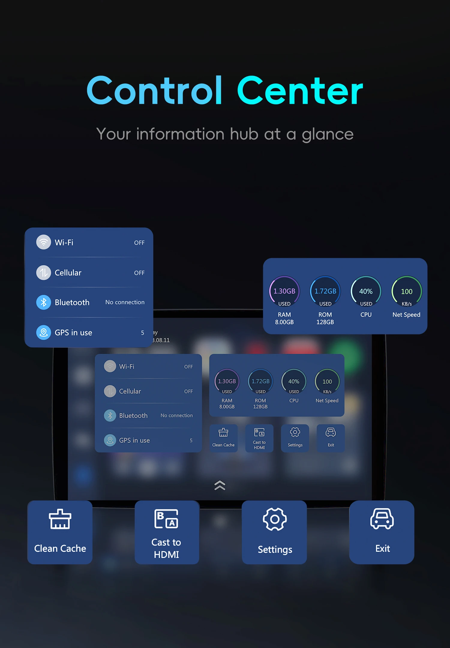 OTTOCAST P3 Otto AI Box CarPlay AI Box Kabelloses Android Auto Smart TV Box Auto-Zubehör für Benz Audi Kia Hyundai VW Toyota – Detail 8