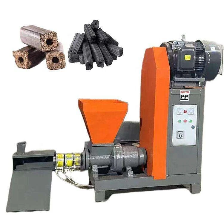 Wood Sawdust Charcoal Briquette Making Machine Cube Charcoal Rods Making Machine
