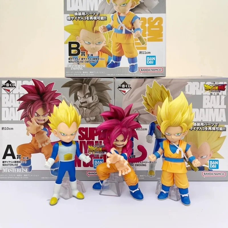 

Bandai Spirits Prepainted Ichiban Kuji Dragon Ball Daima Dai 2-Dan Son Goku Vegeta Gomah Kaiohshin Glorio Porunga Toy Gift