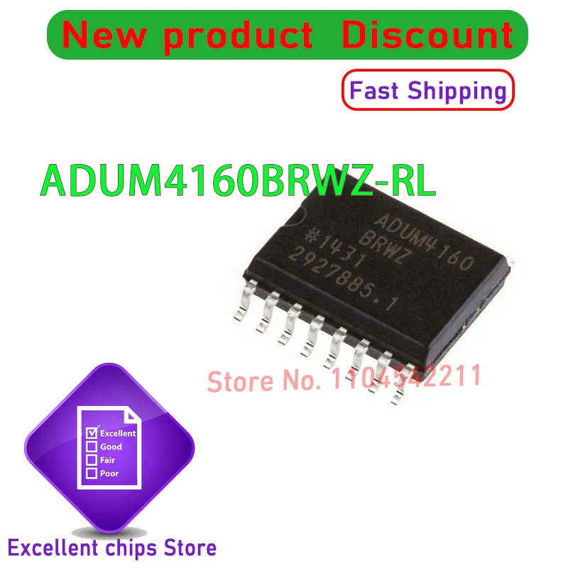 ADUM4160BRWZ-RL ADUM4160BRWZ ADUM4160  SOP 1PCS~10PCS/LOT
