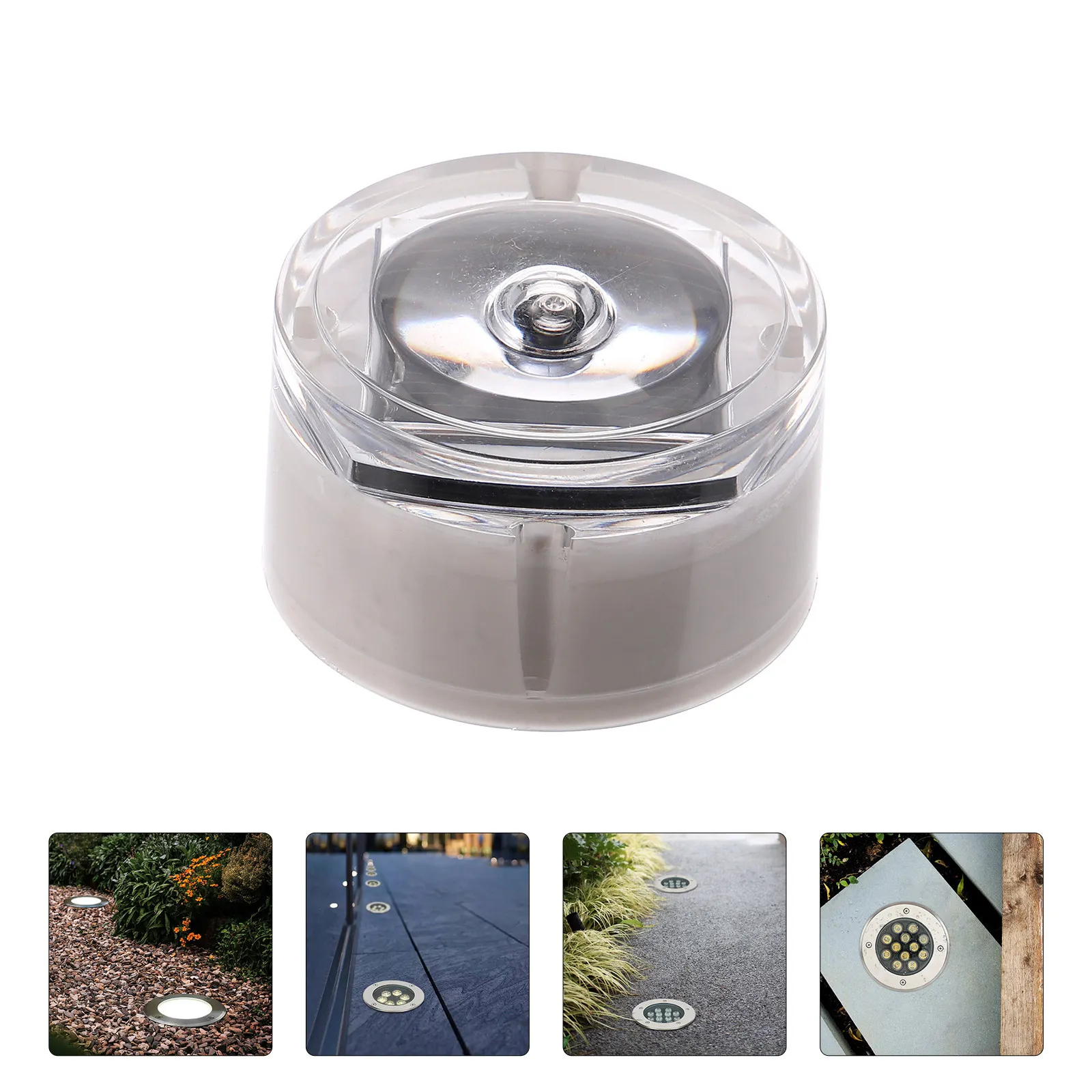 

1Pcs Solar Underground Lamp Durable Outdoor Yard Garden Lawn Light Solar Powered Ground Lamp Easy Installation Waterproof