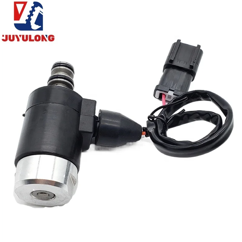 JUYULONG is suitable for Komatsu PC60-7 120-6 pilot safety lock rotary rotary solenoid valve assembly 203-60-62171 203-60-62161