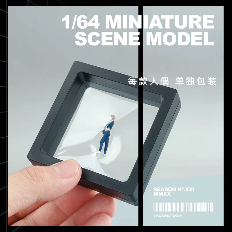 1:64 anime esportes menina mini boneca figura modelo em miniatura fotografia adereços modelo de cena diy mesa areia paisagismo ornamento presente