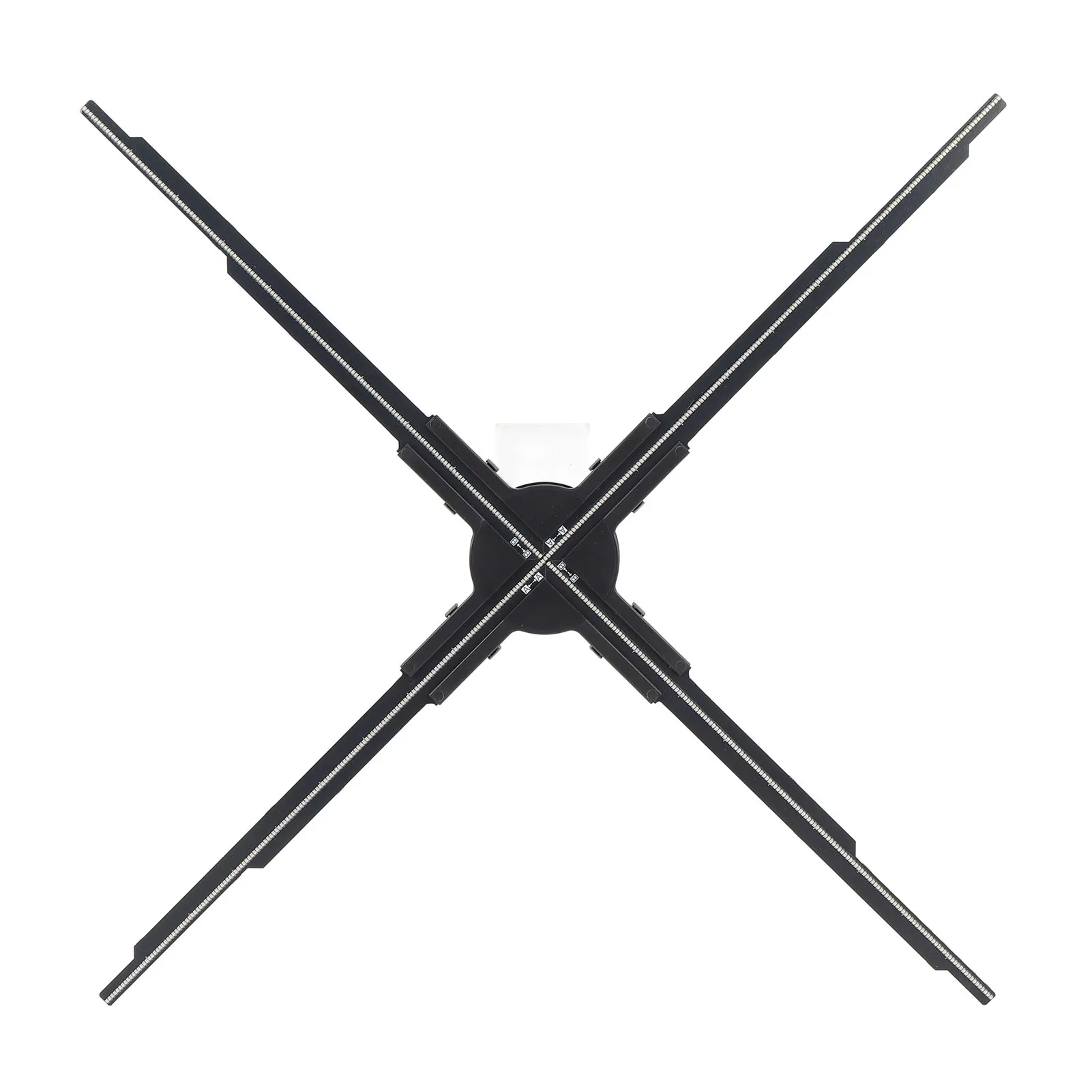 65CM 3D Hologram Fan Projector WiFi APP Control 2500x640 Resolution 640 LED Chips Hologram Advertising Display Fan for Android