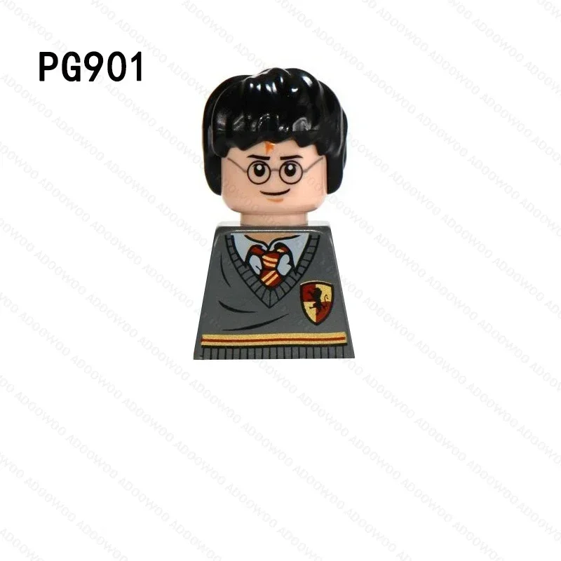 Hot 49 Style PG901 PG1286 Potters Anime Movie Series Hagrid Block Doll Figure Mini Action Toy Doll Block Christmas Gift Toy view 2
